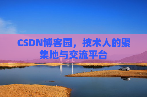 CSDN博客园，技术人的聚集地与交流平台